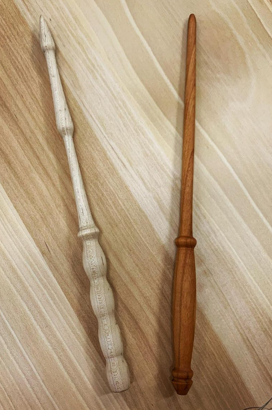 Hand Carved Wands | Black Locust Woodshop Ltd. Co.