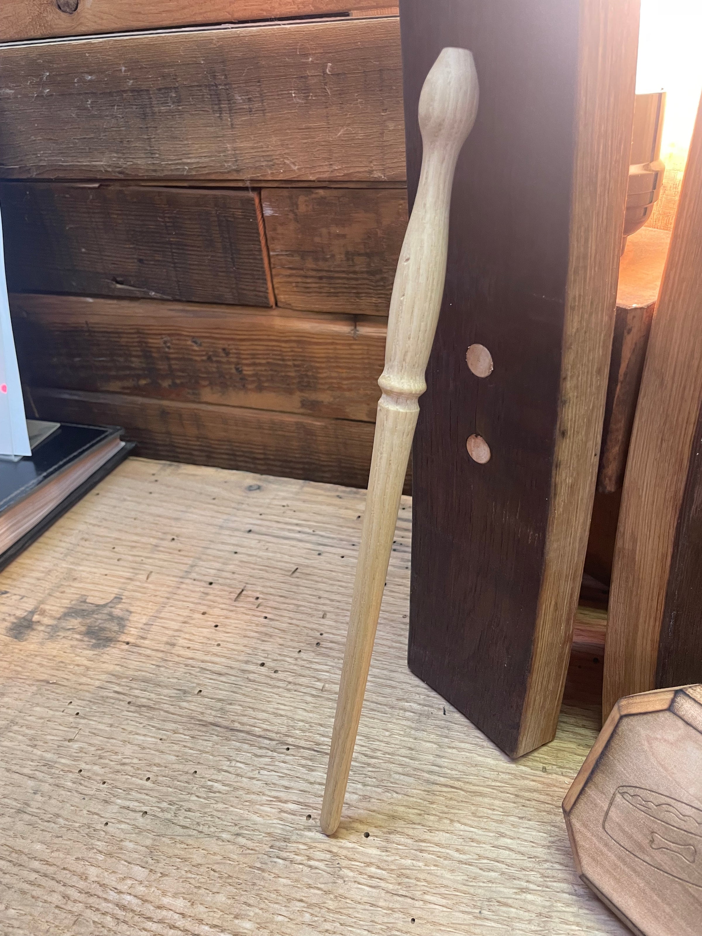 Hand Carved Wands | Black Locust Woodshop Ltd. Co.