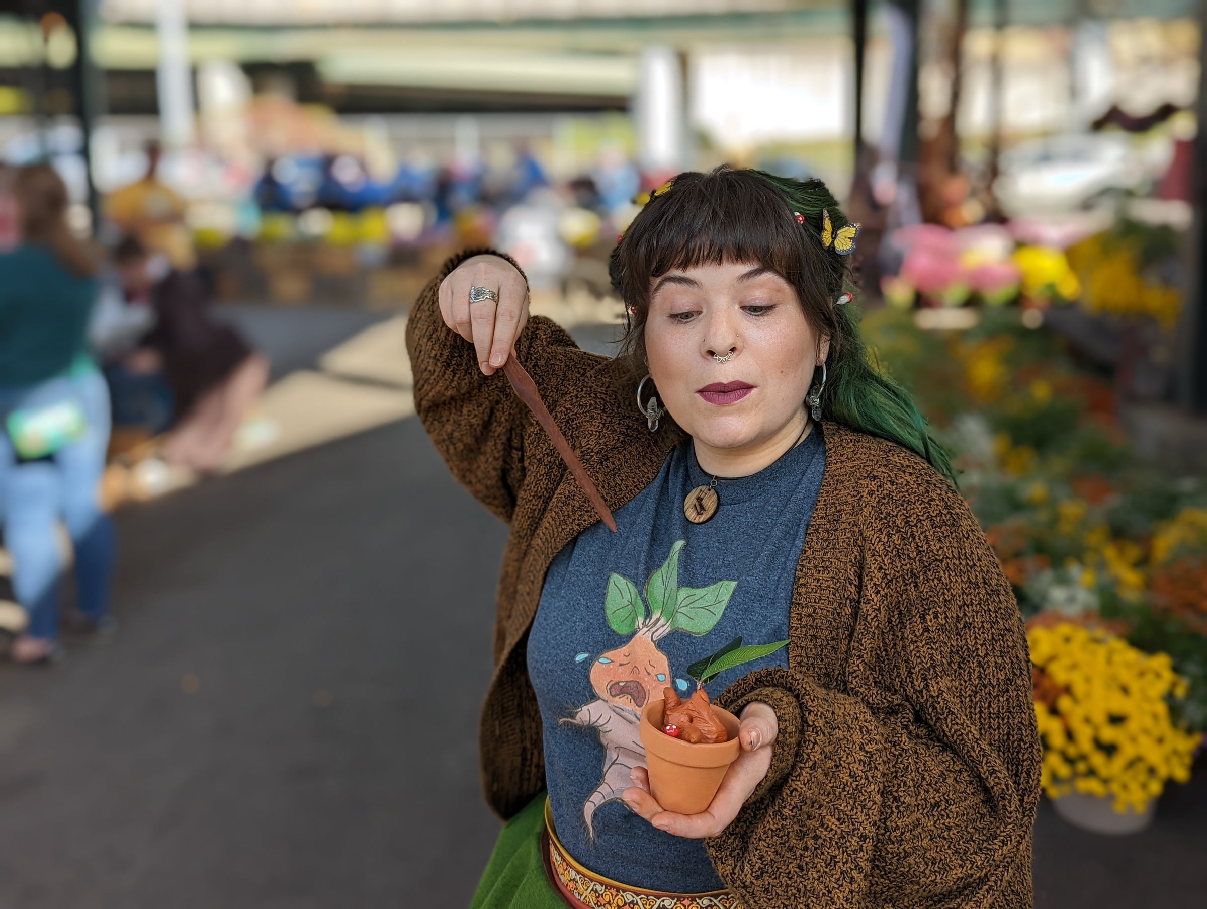 Hand Carved Wands | Black Locust Woodshop Ltd. Co.