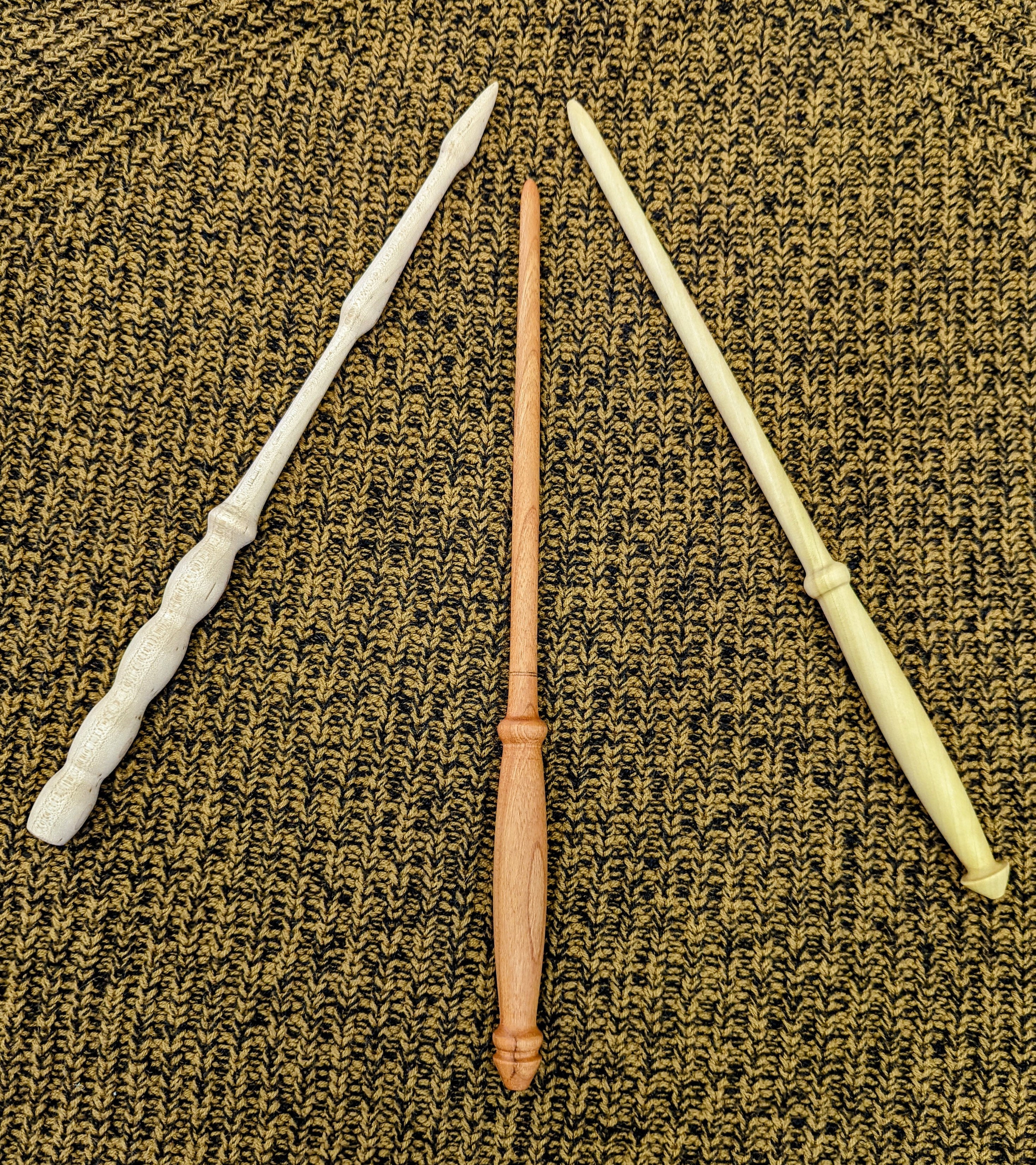 Hand Carved Wands | Black Locust Woodshop Ltd. Co.
