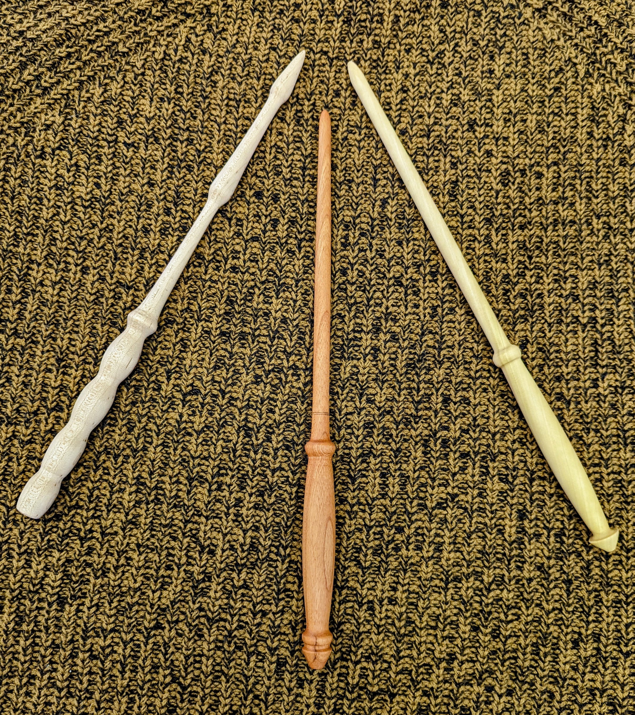 Hand Carved Wands | Black Locust Woodshop Ltd. Co.